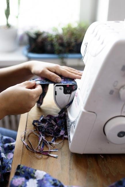 singer overlocker manual